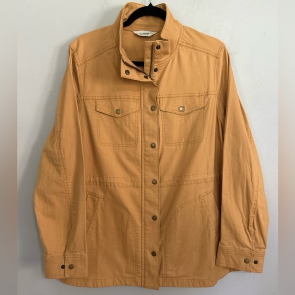 L.L. Bean Barley Utility Field Jacket NWT 1X Plus Casual Barn coat Preppy Cabin